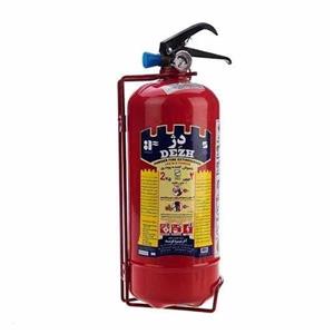 کپسول اتش نشانی دژ یک کیلوگرمی Dezh 1 Kg Fire Extinguisher With Material Stand 