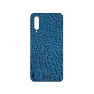 برچسب پوششی ماهوت مدل Blue-Crocodile-Leather مناسب برای گوشی موبایل شیائومی Mi 9 Lite