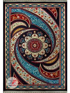 فرش گبه ماشینی کاشان طرح کهکشان کد ۶۱۴۰۰۰۷۰