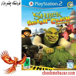 بازی Shrek Smash n' Crash Racing مخصوص PS2 