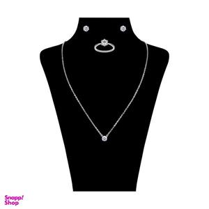 نیم ست زنانه کد GN60938 با سنگ سواروسکی