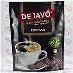 پودر اسپرسو فوری ساشه ای دژاوو Dejavo مدل Black Gold