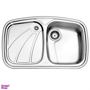 سینک ظرفشویی استیل البرز steelalborz مدل 618 توکار