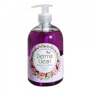 مایع دستشویی شفاف با رایحه لیلیوم و آزالیا درماکلین 500 میلی لیتری Derma Clean Lilium and Azalea Extracts Liquid Hand Wash 500ml 