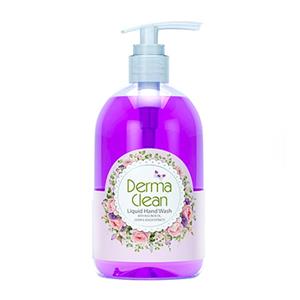 مایع دستشویی شفاف با رایحه لیلیوم و آزالیا درماکلین 500 میلی لیتری Derma Clean Lilium and Azalea Extracts Liquid Hand Wash 500ml 