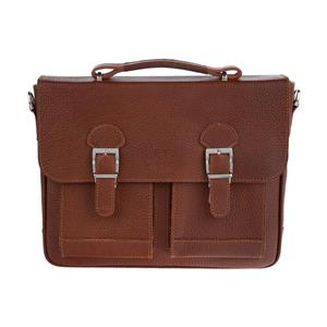 کیف دوشی مردانه رویال چرم کد W72