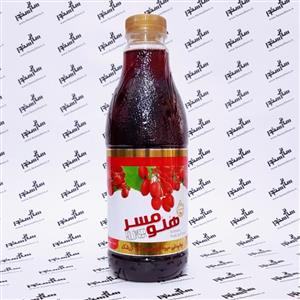 نوشیدنی زرشک میوه ای بدون گاز هلومسر یک لیتری (آب زرشک)