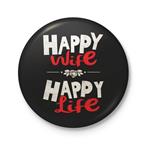پیکسل طرح HAPPY WIFE HAPPY LIFE کد DDP287