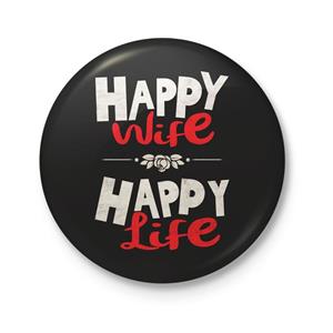 پیکسل طرح HAPPY WIFE HAPPY LIFE کد DDP287 