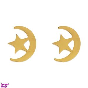 گوشواره زنانه مدل ماه و ستاره کد 02