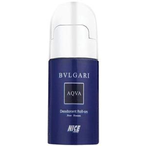 رول ضد تعریق مردانه نایس مدل Aqva Bvlgari حجم 50 میلی لیتر