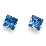 گوشواره کریستال کواد الیور وبر Oliver Weber Crystal Earring Quad Sapphire Blue 21019-211