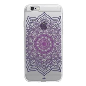 کاور ژله ای وینا مدلPurple Flower Mandala مناسب برای گوشی موبایل آیفون6plus  و 6s plus