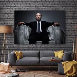 تابلو شاسی طرح House Of Cards مدل Kevin Spacey کد A11 