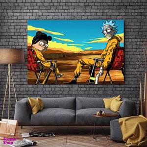 تابلو شاسی طرح انیمیشن مدل Rick And Morty کد A144