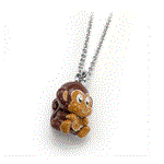 گردنبند میمون شاد الیور وبر Oliver Weber Pendant Monkey Brown 11296