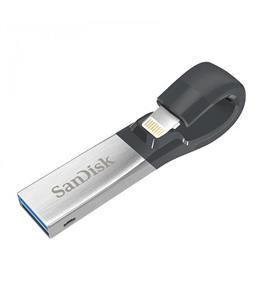 فلش مموری لایتنینگ و USB3.0 سن دیسک مدل iXPAND ظرفیت 128 گیگابایت Sandisk iXPAND Lightning and USB3.0 Flash Memory - 128GB