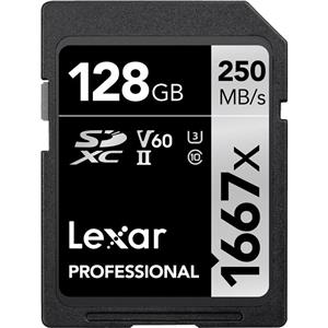 کارت حافظه microSDXC لکسار مدل Professional کلاس 10 استاندارد UHS-II U3 سرعت 150MBps 1000X همراه با ریدر USB 3.0 - ظرفیت128 گیگابایت