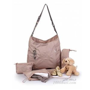 ساک لوازم نوزاد طرح کلاسیک کرم اوکی داگ Okiedog- کد31011 Okiedog 31011 Diaper Bag