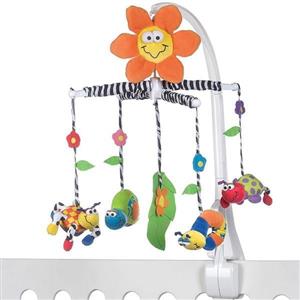 آویز تخت پلی گرو مدل باغچه شگفت انگیز Playgro Amazing Garden Crib Toys