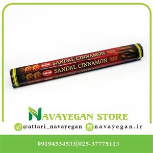 عود خوشبو کننده هم مدل Sandal Cinnamon Hem Incense Sticks 