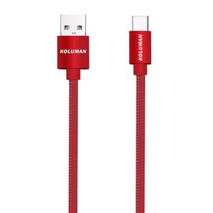 کابل تبدیل USB به USB-C کلومن مدل kd-34 طول 1 متر