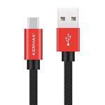 کابل تبدیل USB به USB-C کرمکس مدل KMS طول ۱ متر 