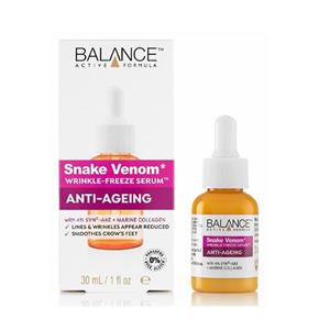 سرم بالانس رینکل فریز اصل انگلیس جوانساز و ضدچروک پوست چرب Balance active wrinkle freeze serum 30ml 