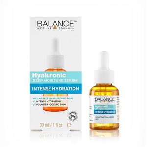 سرم هیالورونیک اسید بالانس اصل انگلیسی | آبرسان قوی و جوانساز ۳۰ میل Balance Hyaluronic Deep Moisture Serum