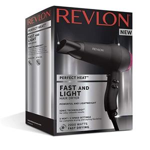 سشوار رولون ۲۰۰۰ وات اصل انگلیسی مدل | Fast and Light Hair Dryer Revlon RVDR5823UK1 Fast and Light Hair Dryer 2000W