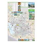 نقشه گردشگری استان آذربایجان شرقی انتشارات گیتاشناسی نوین کد 1607