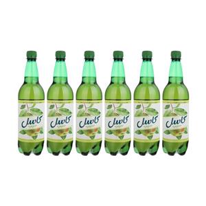 نوشیدنی گاز دار کاسل با طعم سیب - 1 لیتر بسته 6 عددی Castle Apple Carbonated Drink - 1 Lit 6 Pcs