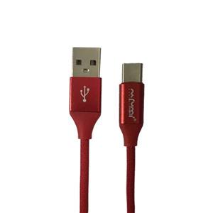 کابل تبدیل USB به C نافومی مدل A18 طول 1متر 