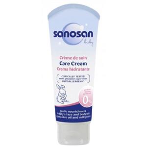 کرم ضد افتاب کودک مدل Baby Sun Cream Spf50 حجم 75 میلی لیتر سانوسان Sanosan 75ml 