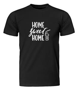 تی شرت مردانه طرح sweet home کد ws118 