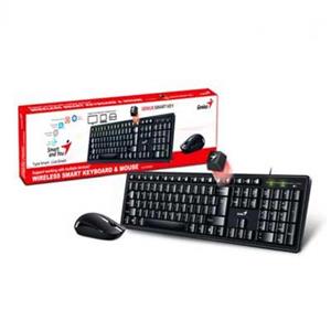 کیبورد و موس بی‌سیم Genius مدل SMART KM-8200 Keyboard and Mouse Genius KM8200 WIRELESS