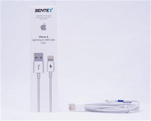 کابل شارژ iPhone X برند Sentex 