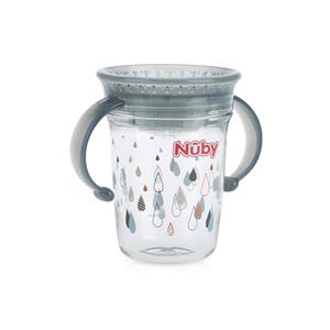 لیوان آبمیوه خوری 240 میل 360 درجه طرح قطره نابی Nuby