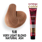 رنگ مو بدون آمونیاک بلوند دودی خیلی روشن سینرژی اچ اس لاین 9.01