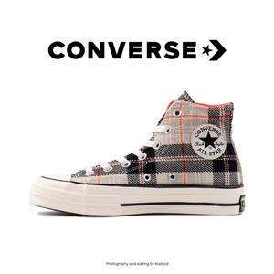 کتانی کانورس آل استار - Converse Plaid Chuck 70 Bright/Crimson/Egret