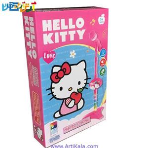 میکروفون استندی طرح hello kitty 