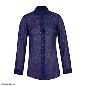 شومیز حریر گلدار