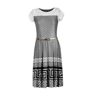 پیراهن مشکی یقه گرد اسمارا