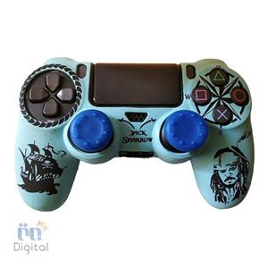 محافظ دسته پلی استیشن 4 طرح Jack Sparrow بهمراه محافظ آنالوگ