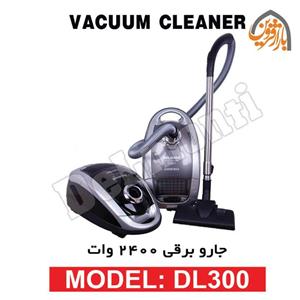 جاروبرقی دلمونتی مدل DL-300 - مشکی نقره ای DeLmonti DL300 Vacuum Cleaner‎