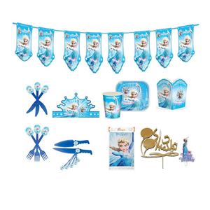 مجموعه 67 عددی تم تولد مدل Frozen کد 097