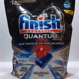 قرص ماشین ظرفشویی فینیش مدل کوانتوم مکس  Quantum max بسته 85 عددی