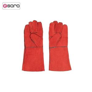 دستکش ایمنی آر ای کی سی مدل جوشکاری الکترود RAKC Welding Electrodes Safety Gloves