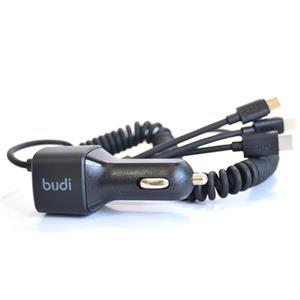 شارژر فندکی بودی مدل M8J066T3 Budi M8J066 Plus Car Charger With I