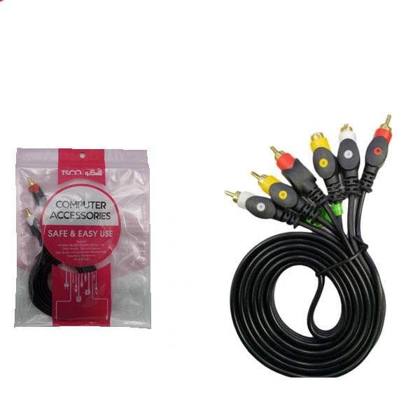 کابل ۳ به ۳ AV  تسکو  TC-13